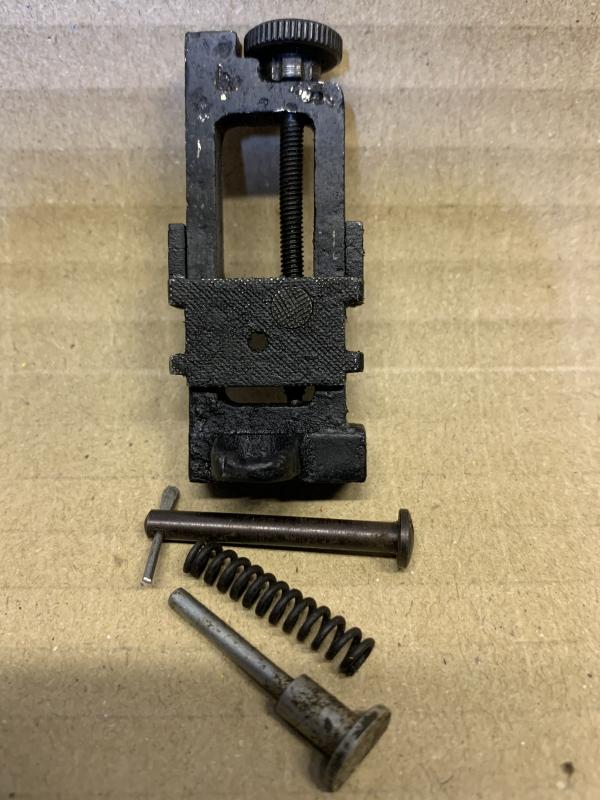 LEE ENFIELD No.5 JUNGLE CARBINE REAR SIGHT AND PARTS.STRONG CLICKS