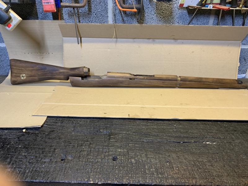 LEE ENFIELD SMLE No1 Mk3 WOODSET.REPRODUCTION. WITH BUTT ID DISC.