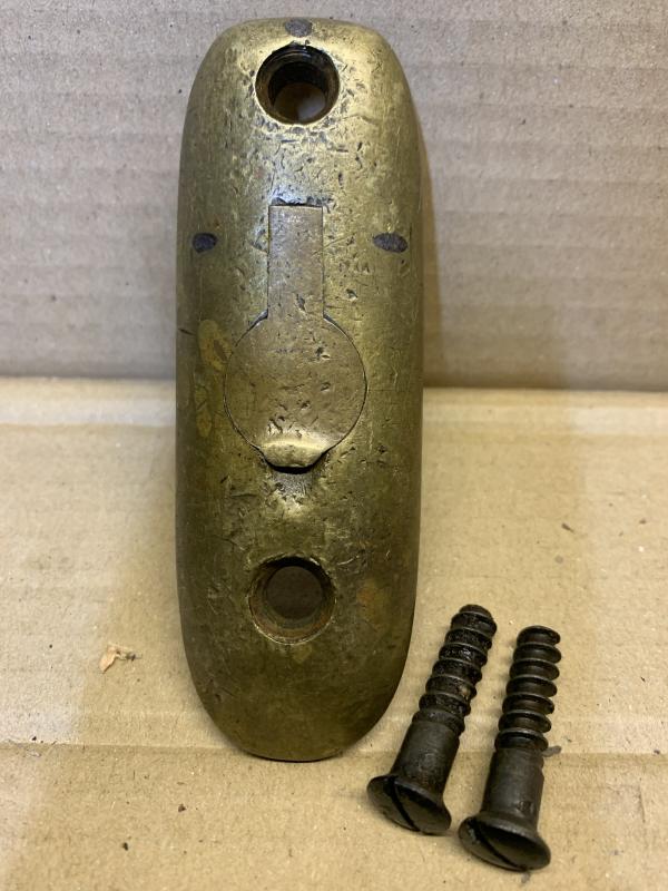 LEE ENFIELD SMLE No1 mK3 BRASS BUTT PLATE AND SCREWS.