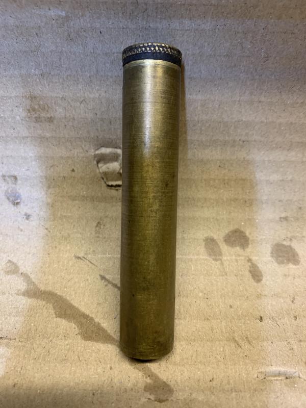 LEE ENFIELD SMLE WW1 LITHGOW MARKED BRASS OIL BOTTLE.