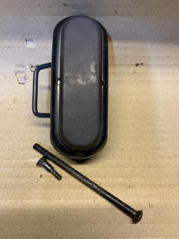 LEE ENFIELD No5 JUNGLE CARBINE ORIGINAL BUTT PLATE  WITH NEW REPRO RUBBER BUTT PAD