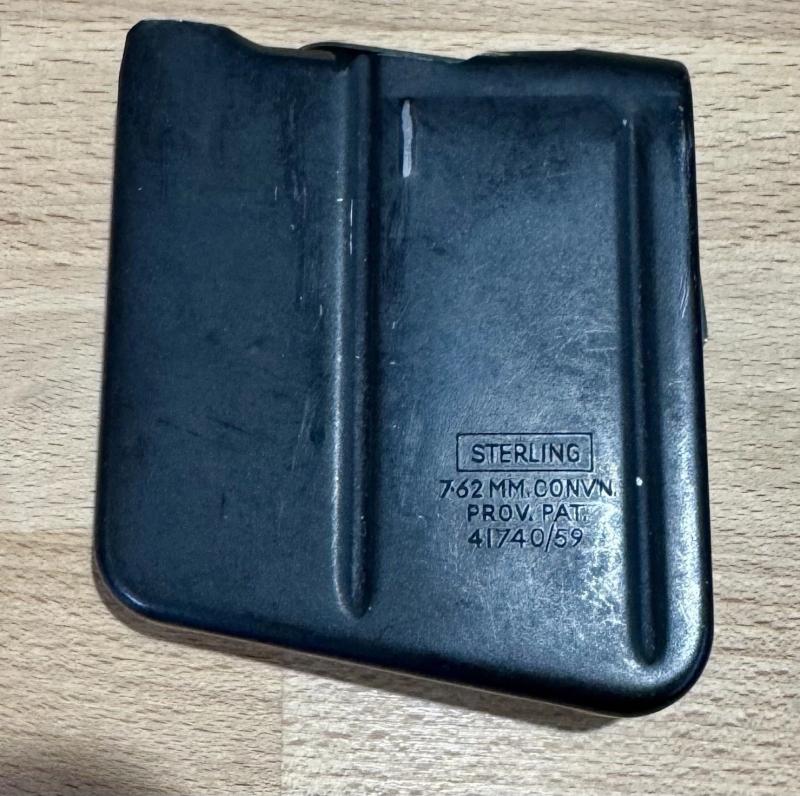LEE ENFIELD No4/L42A1/ENVOY/L8 7.62 STERLING MAGAZINE.