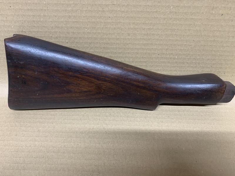 ..LEE ENFIELD No4 BUTT LONG BRANCH, CANADIAN MARKED UNUSED, MAY HAVE SOME STORAGE MARKS.