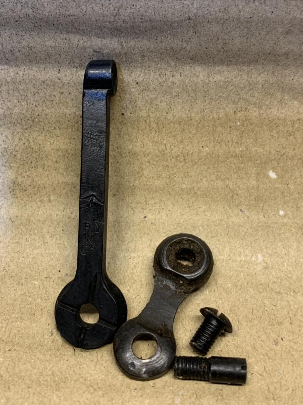 LEE ENFIELD LONG LEE REAR PEEP SET AND SCARCE PIVOT CREW