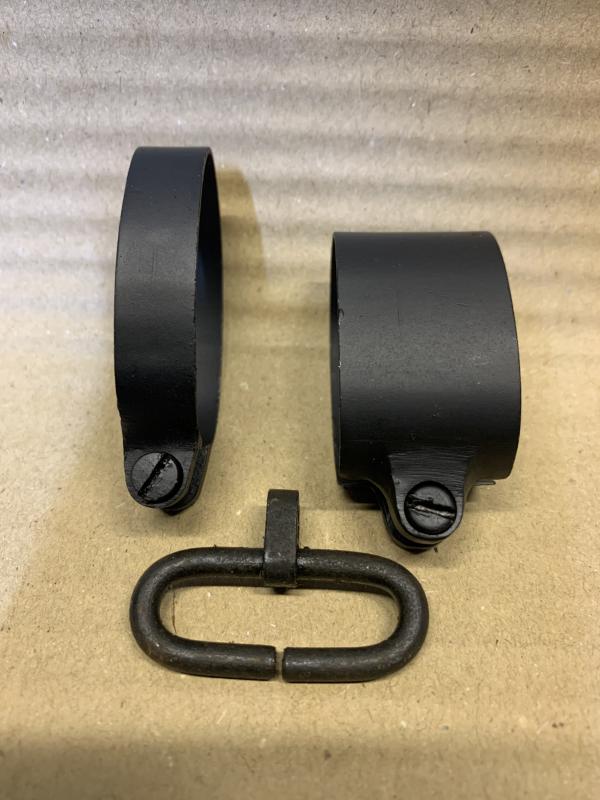 LEE ENFIELD NO4 BAND SET.SWIVEL AND SCREWS .