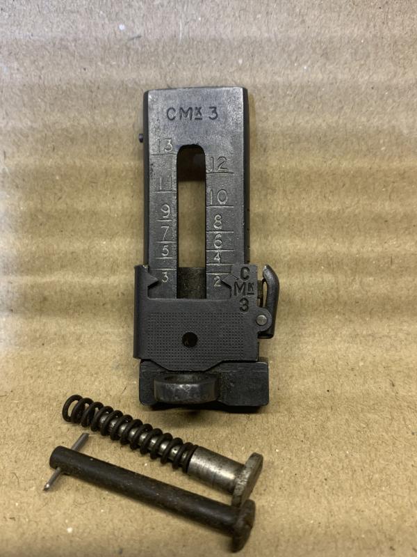 LEE ENFIELD No4 CANADIAN/LONG BRANCH REAR SIGHT AND PARTS