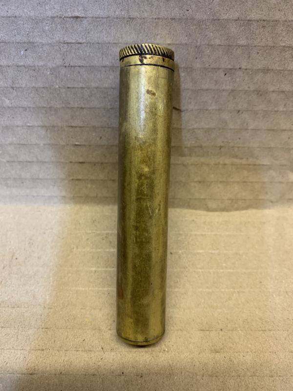LEE ENFIELD SMLE/ROSS RIFLE 1915 CANADIAN WW1 BRASS OILER