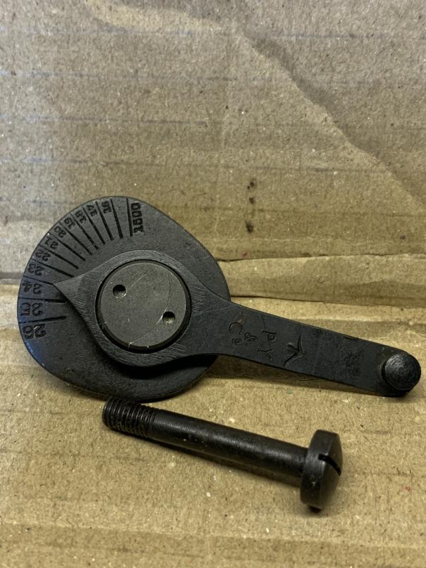 ENFIELD P14/P17 FRONT VOLLEY DIAL SIGHT AND POINTER.