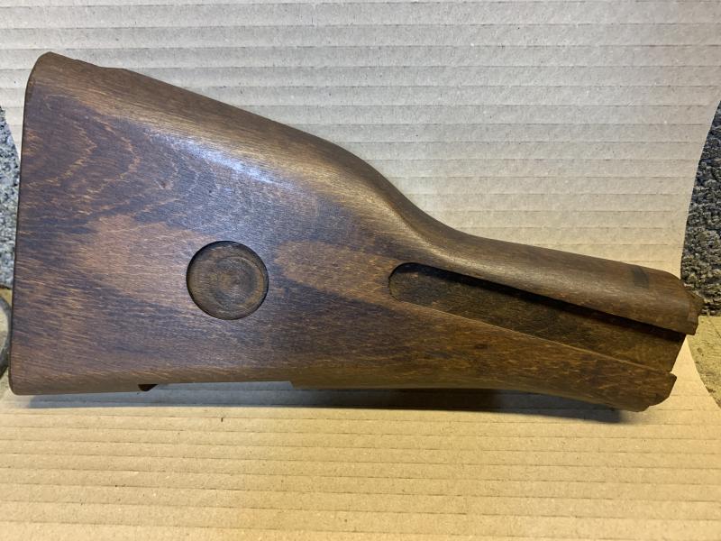 BREN LMG Mk2 ORIGINAL UNUSED BUTT. HAS WRIST PATCH UPGRADE.